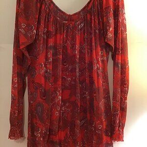 S Oliver Red Blouse